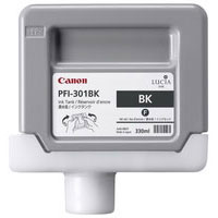 Canon PFI-301BK Pigment Black Ink Cartridge (1486B001)